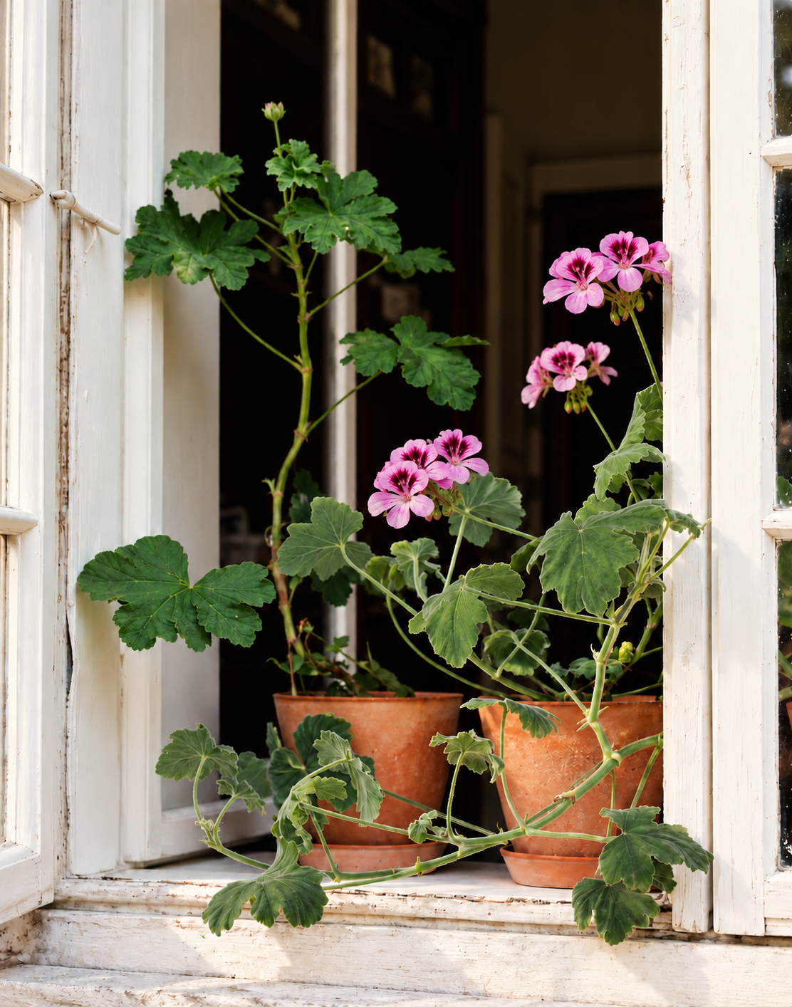 Geranium egypt essential oil for perfumery, aromatherapy and cosmetics: perfumes, soaps, candles, skincare