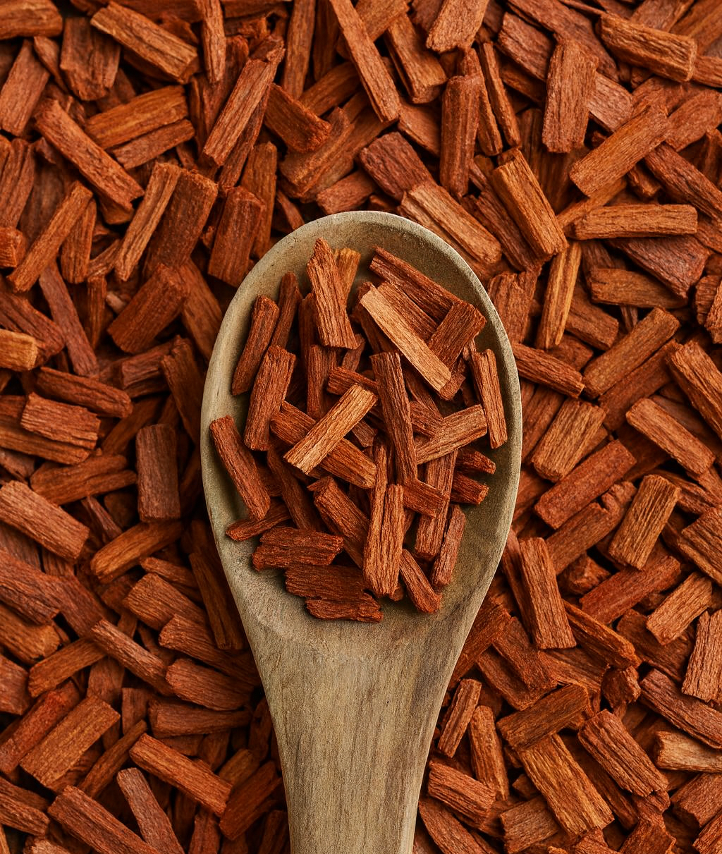Olio essenziale di Legno di Sandalo per profumeria e aromaterapia