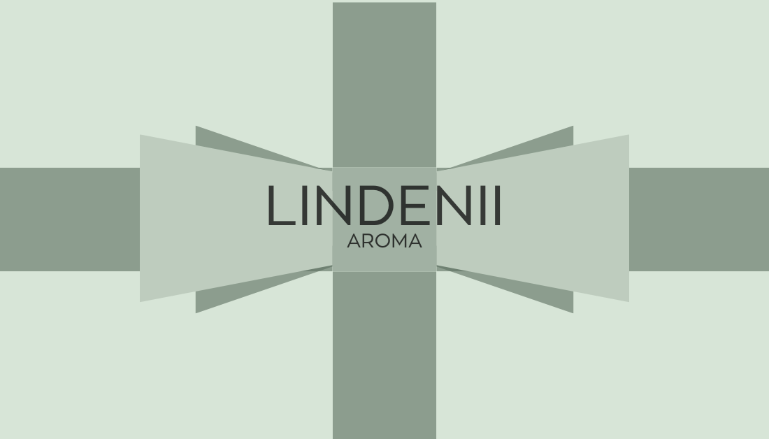 Buono regalo Lindenii Aroma per acquistare oli essenziali per profumeria, aromaterapia e cosmetica