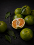 green mandarin essential oil for perfumery, aromatherapy and cosmetics: perfumes, soaps, candles