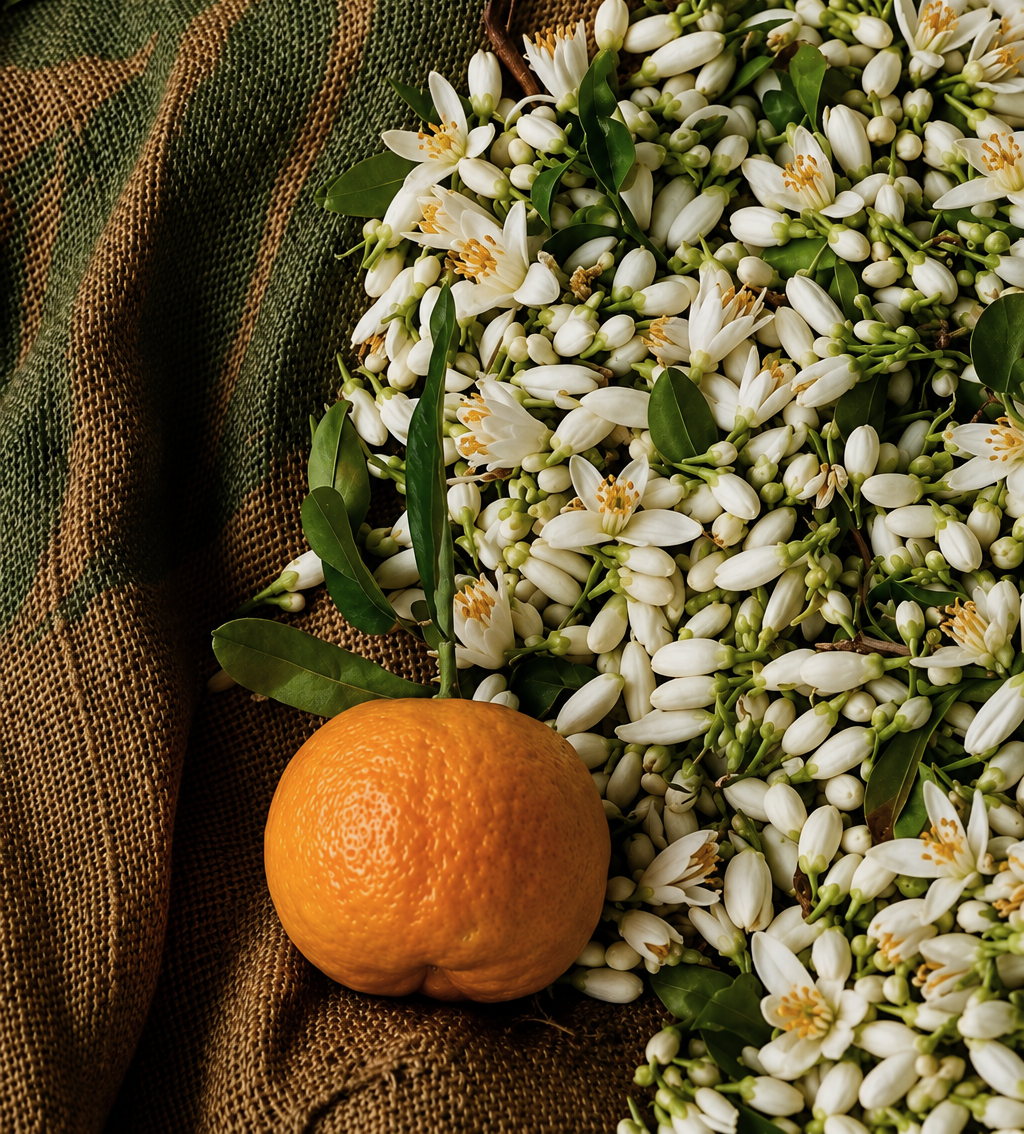 neroli phase for perfumery and cosmetics: perfumes, soaps, candles, skincare